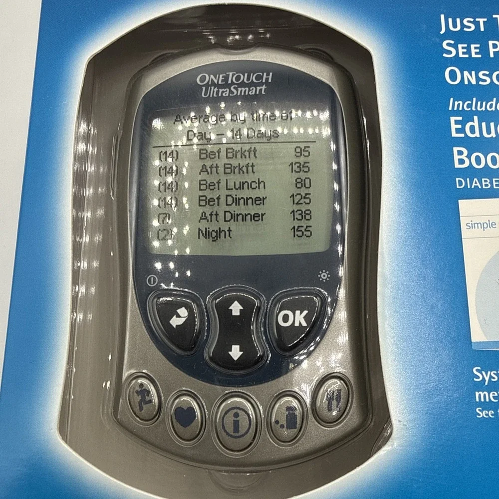 OneTouch UltraSmart Blood Glucose Monitoring System Monitor NEW